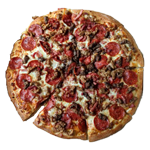 All Meat Pizza 