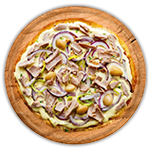Tuna & Onion Pizza  8" 