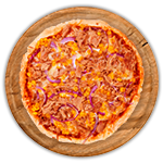 Tuna & Sweetcorn Pizza  8" 